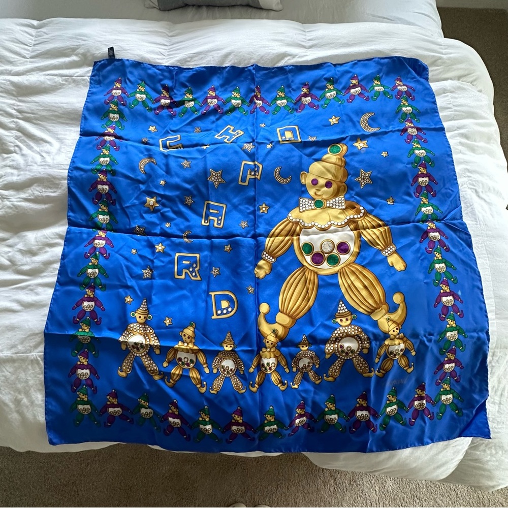 Chopard silk scarf